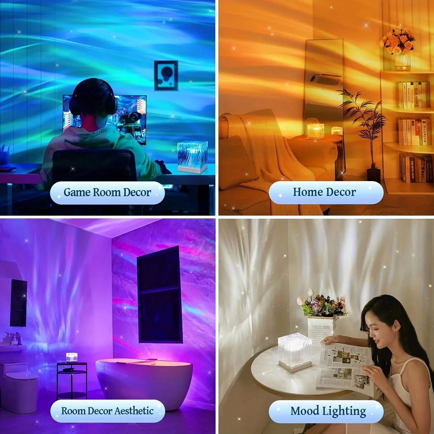 Cubo LED Aurora RGB